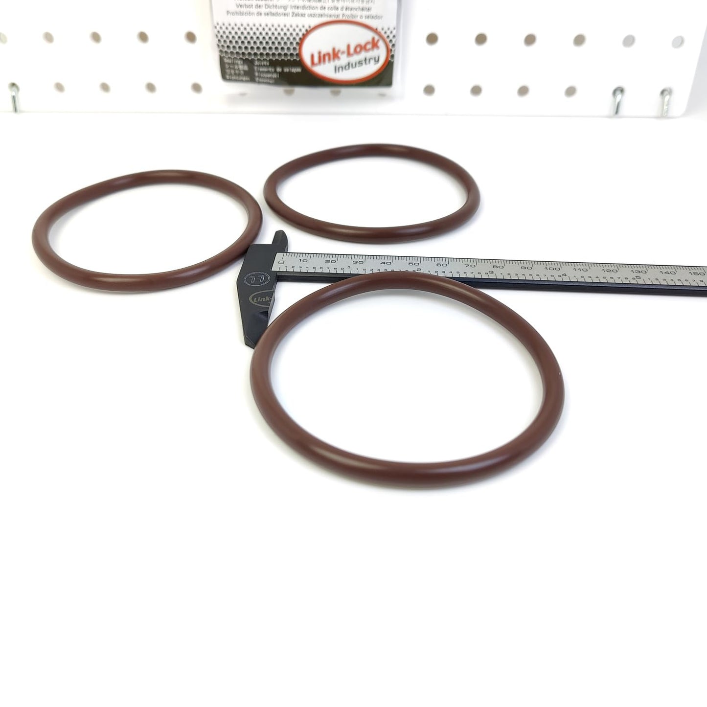 LINK-LOCK 3PCS OR.03.10135 FKM Viton Sealing O-Ring Kit Of Intake hose 07C129646 07K129601 357129625A 999.707.678.40 For AUDI-DJGA APY AYM AFB For PORSCHE-CNCC MCN For VW-CRVC CSLC
