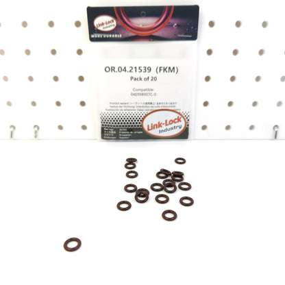 LINK-LOCK 20PCS OR.04.21539 FKM Viton Sealing O-Ring Kit 04E998907C-0 of Spray valve For VW 280TSI CZDA