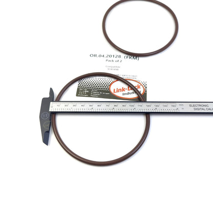 LINK-LOCK 2PCS OR.04.20128 FKM Viton Sealing O-Ring Kit of Fuel Pump to Fuel Tank 9141498 for VOLVO