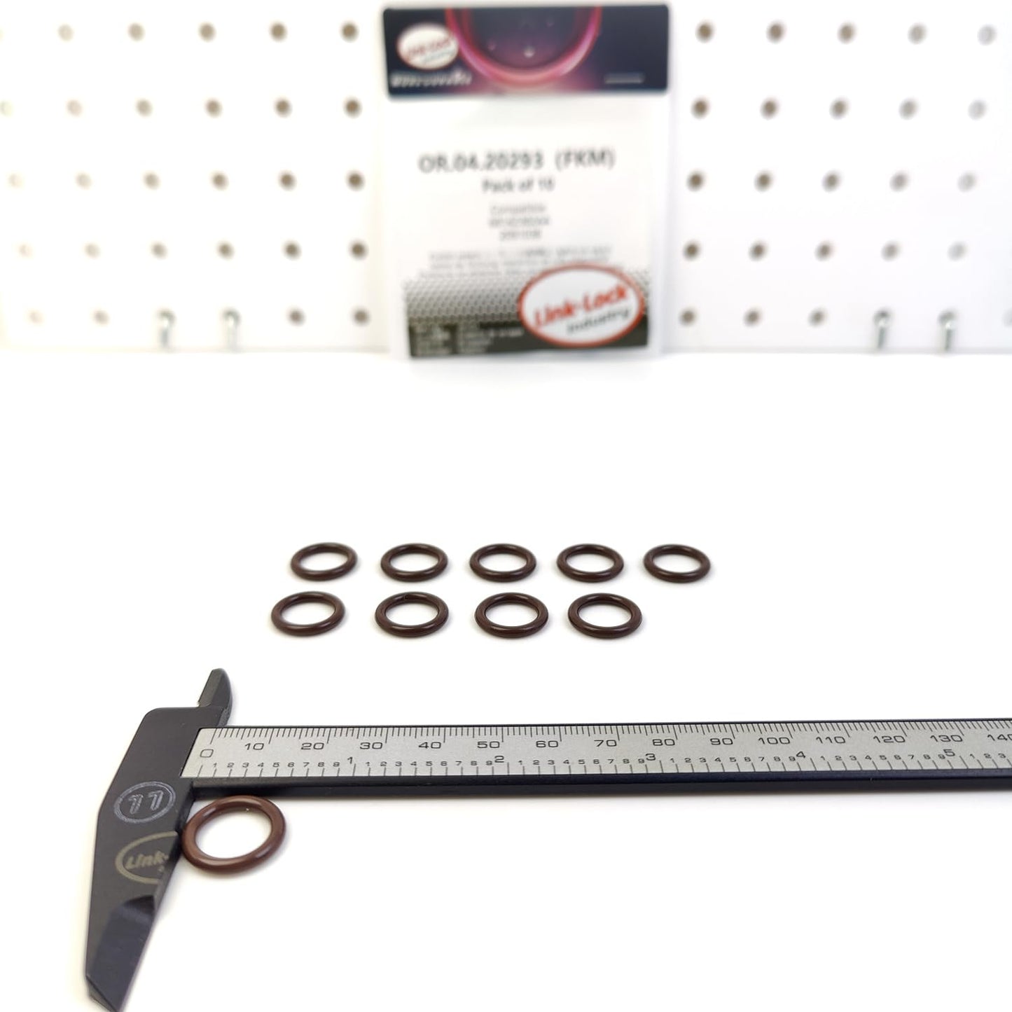 LINK-LOCK 10PCS OR.04.20293 FKM Viton Sealing O-Ring Kit of Oil Dipstick 68142382AA 2091038 for JEEP for OPEL