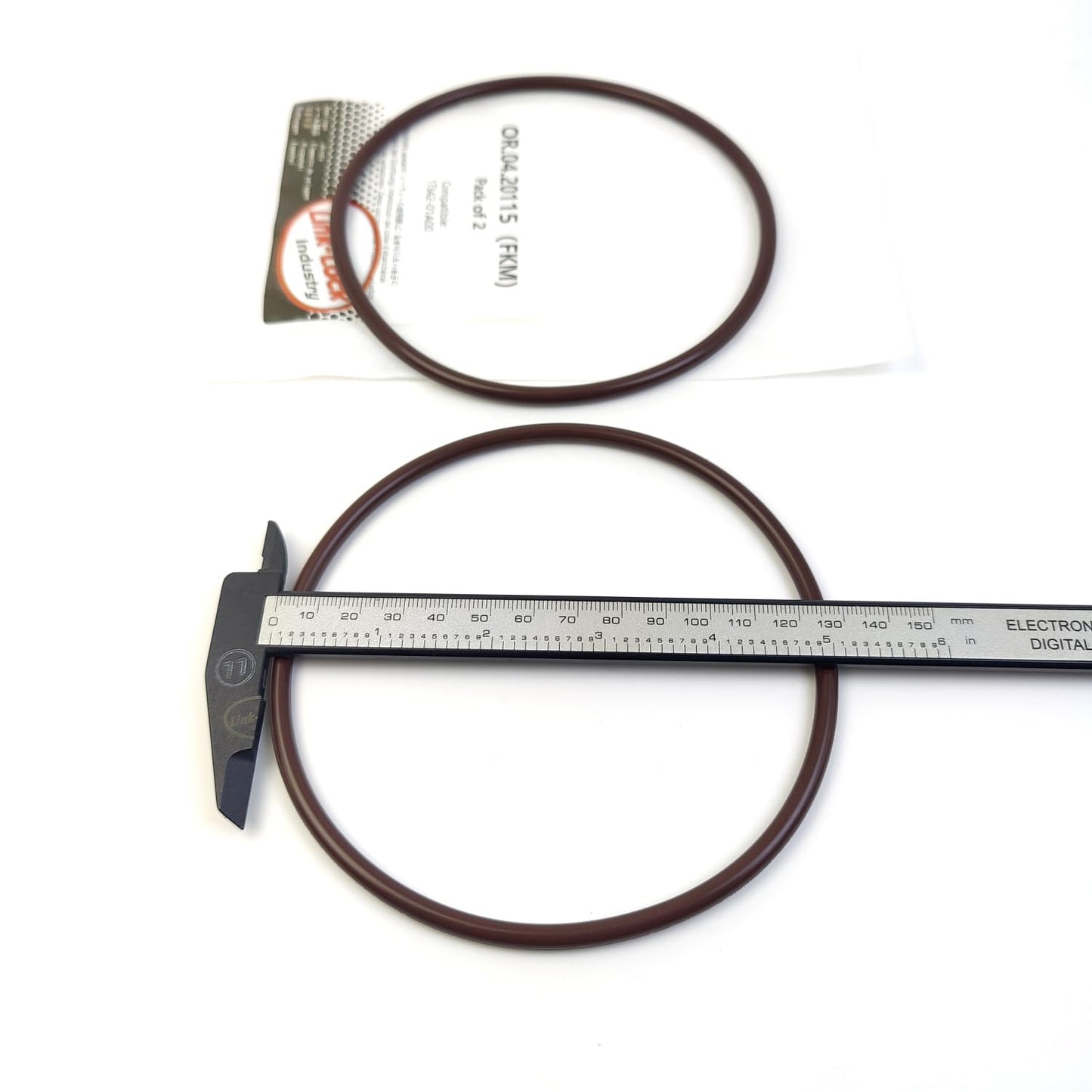 LINK-LOCK 2PCS OR.04.20115 FKM Viton Sealing O-Ring Kit of Fuel Pump 17342-01A00 for NISSAN