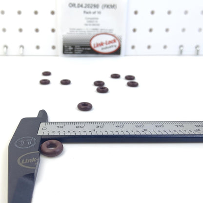 LINK-LOCK 10PCS OR.04.20290 FKM Viton Sealing O-Ring Kit of Injector 12662110 16618-6RC0D for CHEVROLET for NISSAN