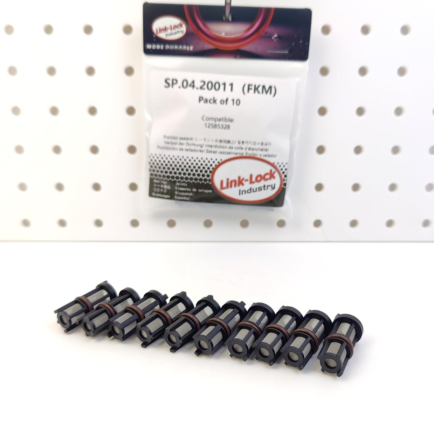 LINK-LOCK 10PCS SP.04.20011 oil pressure sensor filter 12585328 for GM-V8 LR4 LY2 LM7 L59 LFA LQ4 L92 4.8L 5.3L 6.0L