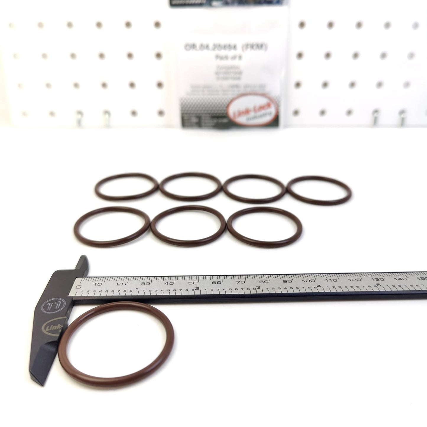 LINK-LOCK 8個 OR.04.20494 FKM フッ素ゴム製高圧燃料噴射ポンプ用Oリングキット A0109975648 0109975648（メルセデス・ベンツ-M166 OM668用）