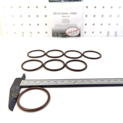 LINK-LOCK 8個 OR.04.20494 FKM フッ素ゴム製高圧燃料噴射ポンプ用Oリングキット A0109975648 0109975648（メルセデス・ベンツ-M166 OM668用）