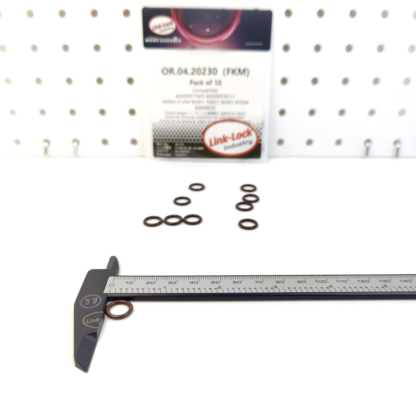 LINK-LOCK 10個組 OR.04.20230 FKMバイトン製シーリングOリングキット インジェクター用 A0009977603 A0009978711 90043-01254 90301-T0051 90301-07034 30640635 メルセデス・ベンツ用 トヨタ用 ボルボ用