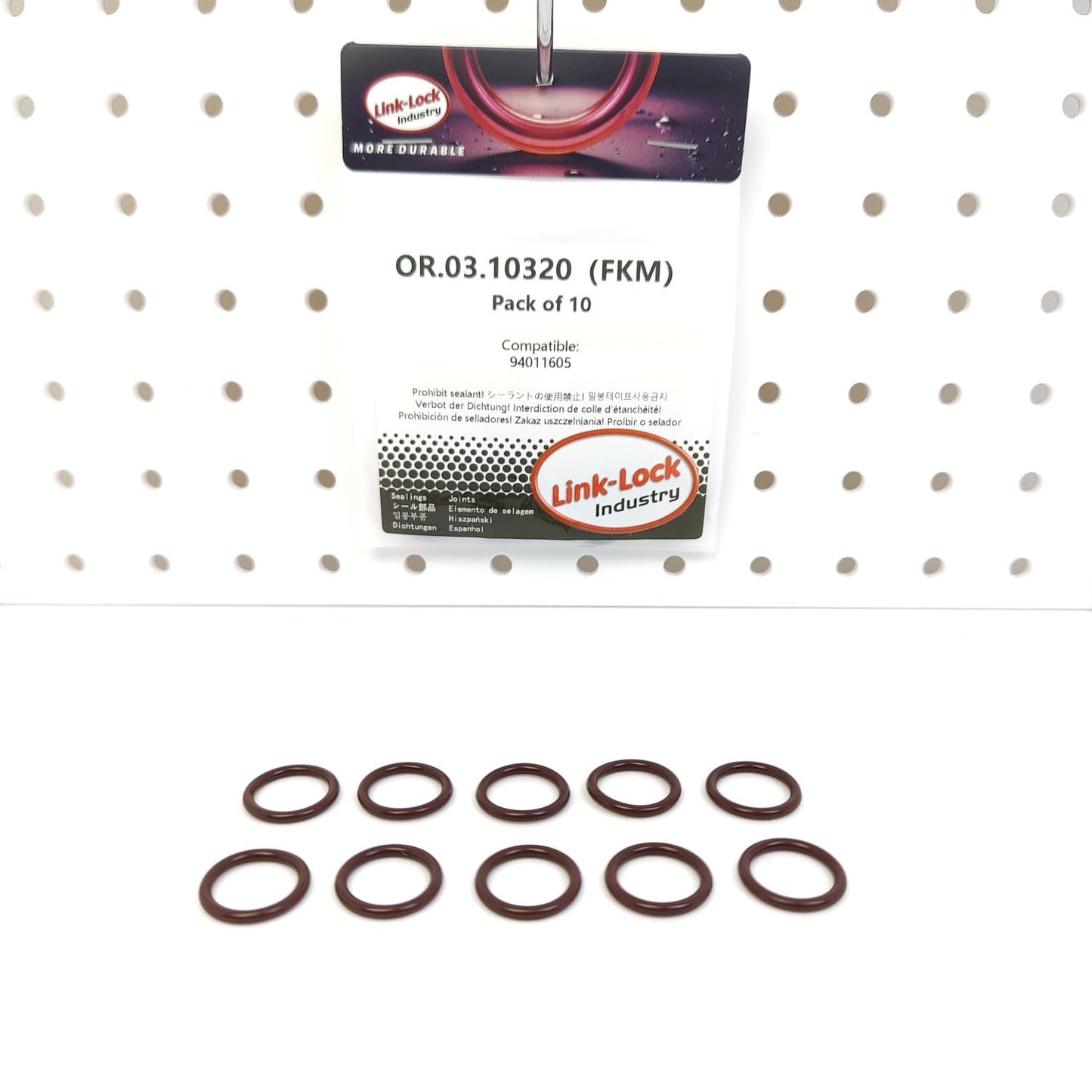 LINK-LOCK 10PCS OR.03.10320 FKM Viton Sealing O-Ring Kit of Warm Air Hose 94011605 For CHEVROLET-LB7 LBZ For BUICK For CADILLAC For CHEVROLET