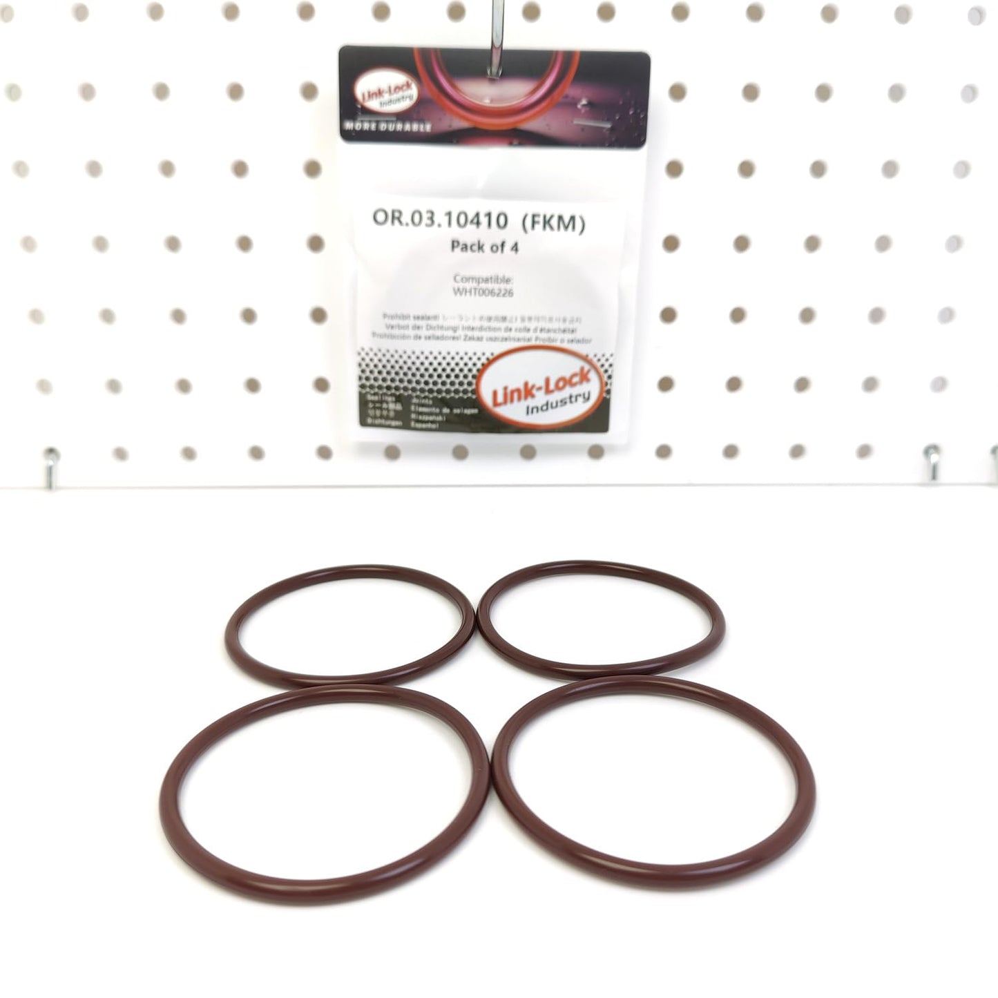 LINK-LOCK 4PCS OR.03.10410 FKM Viton Sealing O-Ring Kit of Throttle valve connection WHT006226 For AUDI