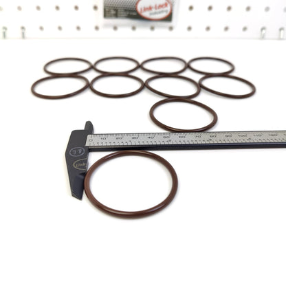 LINK-LOCK 10PCS OR.03.10288 FKM Viton シールOリングキット 燃料ポンプ 98032845 55508018 55510771 9803284580 01174195 0129970745 A0129970745 16781-HG00A 99970757040 16791RBDE01 CADILLAC-LM2 LZ0用