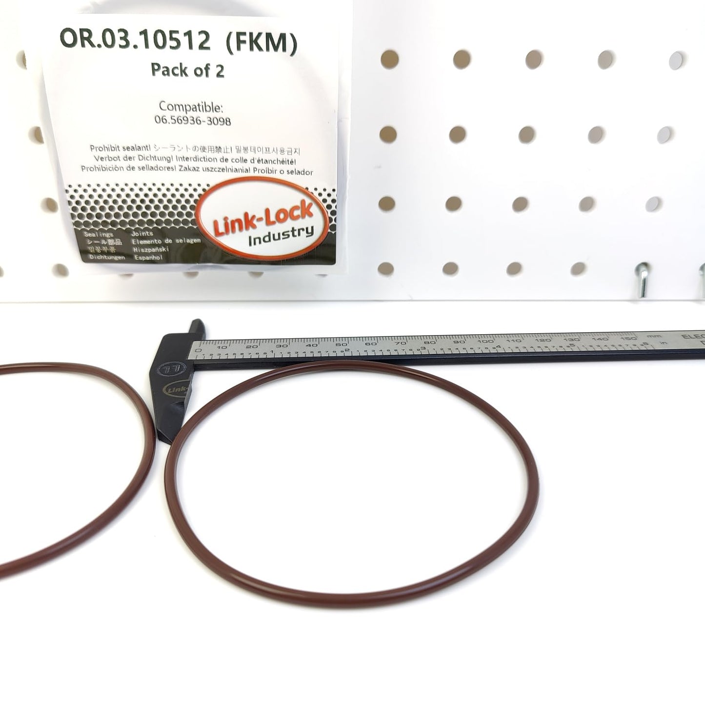 LINK-LOCK 2PCS OR.03.10512 FKM Viton 91×3 Sealing Universal O-Ring Kit 06.56936-3098 For RENAULT TRUCKS For MAN