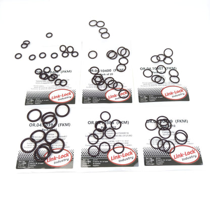 80PCS FKM Viton OK.01.10002 터보차저 워터 파이프 및 오일 파이프 O-링 키트 WHT006901 LR095786 N90365302 WHT006114 WHT006113 N90067202 G4D38527HA J3P38527BA WHT006112 AUDI용 VW EA888용