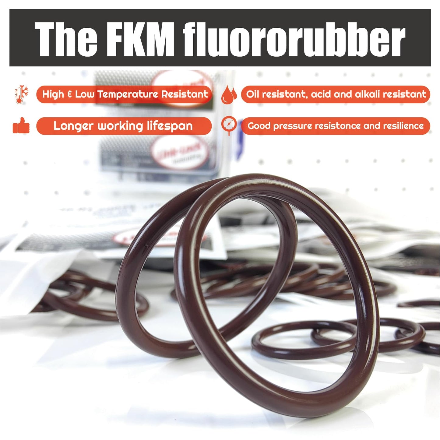 LINK-LOCK 10PCS FKM Viton OR.01.40019 Engine high-pressure fuel pump O-RING gasket 13537559991 for BMW N55 N63 N54 N53 N43 S65