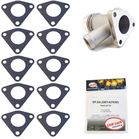 LINK-LOCK 10PCS SP.04.20014 Coolant Pip Metal Composite Gasket 11118619408-0 Only for the Aluminum Connector for BMW B58