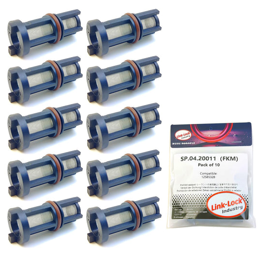 LINK-LOCK 10PCS SP.04.20011 oil pressure sensor filter 12585328 for GM-V8 LR4 LY2 LM7 L59 LFA LQ4 L92 4.8L 5.3L 6.0L