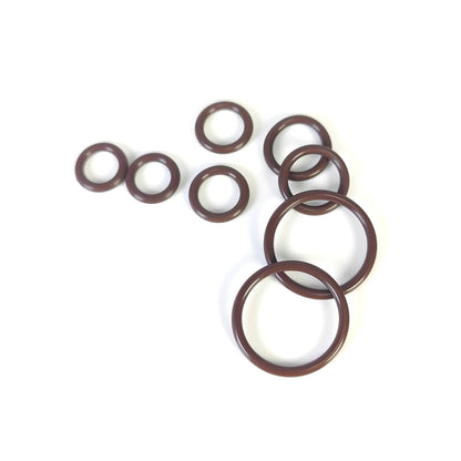 8PCS FKM OK.01.60001S エアコンパイプOリングキット 64508374959 64500141232 64508363041 64538375742 64530141213 64508375741 BMW E81 E87 E82 F20 E46 E90 E92 F35 E39 F07 F10 F06 F12用