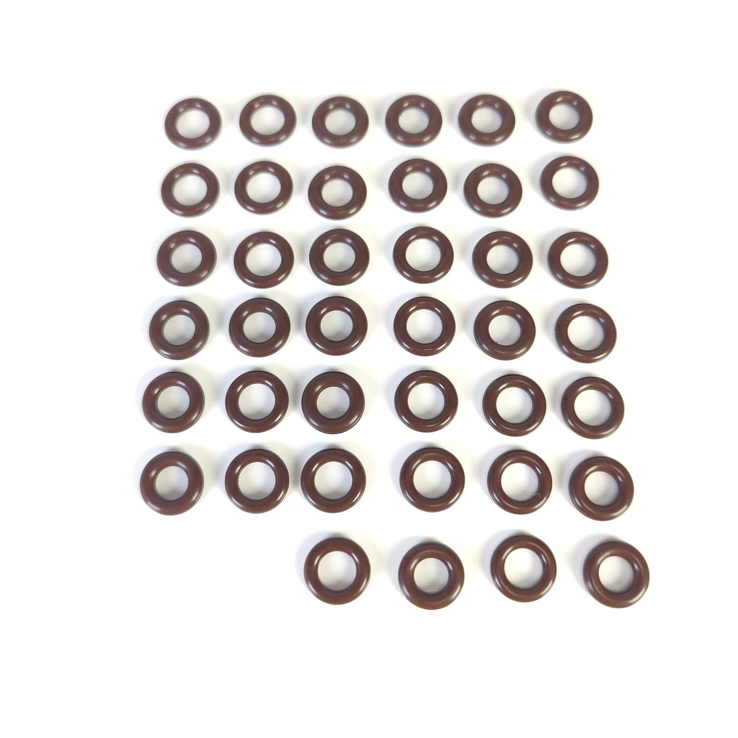 40개 FKM 바이톤 OR.01.50007 연료 분사 밸브 O-링 가스켓 13641437487 13640148175 13647509752 13647531313 (BMW N45 N46 N52 M52 M54 N62 W11 N12 N16용)