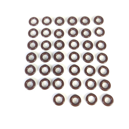 40개 FKM 바이톤 OR.01.50007 연료 분사 밸브 O-링 가스켓 13641437487 13640148175 13647509752 13647531313 (BMW N45 N46 N52 M52 M54 N62 W11 N12 N16용)