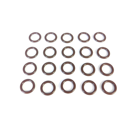20個 OR.01.60004 FKM Oリングガスケット エアコンパイプ用 64508375741 64500141209 BMW全般